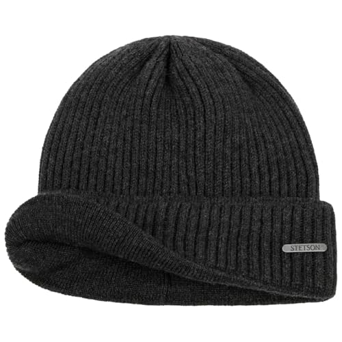 Miniatura 5 de Stetson Parkman Gorro De Punto Acanalado Con Vuelta Unisex Otono Invierno