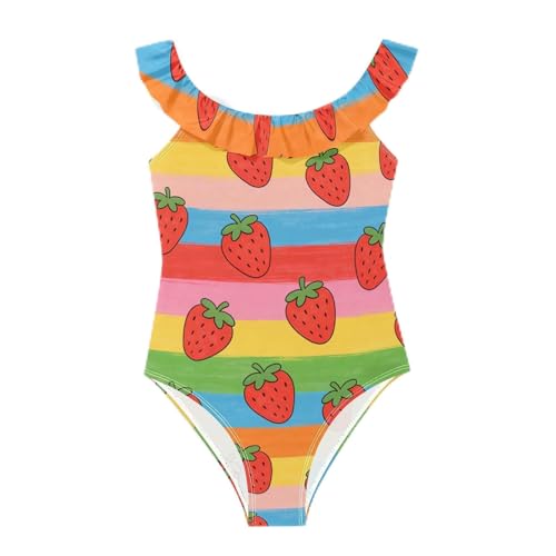 Trajes de baño para niñas de playa Yoogain bañador con volantes para vacaciones de verano