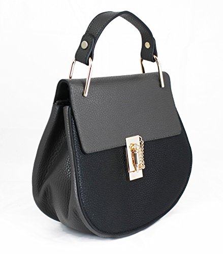 Sac à main pour femme multicolore avec compartiments spacieux