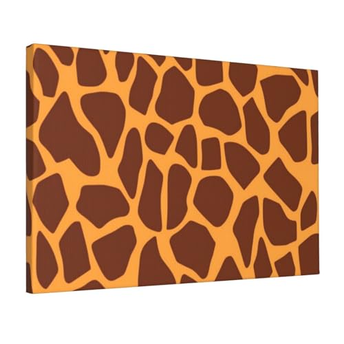 Impression sur toile de girafe pour apporter poésie et douceur dans la maison