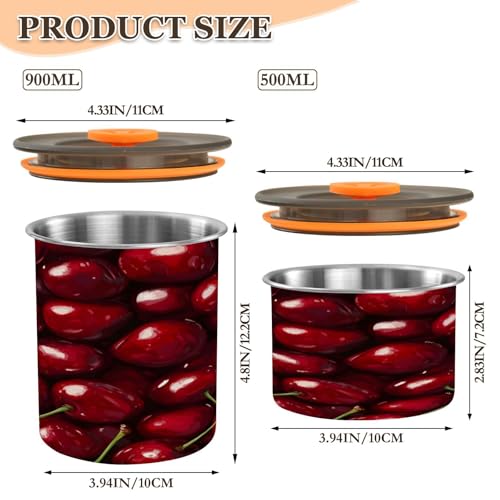 Contenedor hermético para café 17 oz acero inox miniatura 2