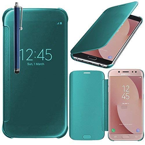 Vcompu00ae SM-J730F/DS - Carcasa Transparente para Samsung Galaxy J7 (2017) Duos