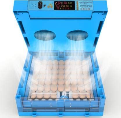 Rolling tray 64 egg hatching machine mini egg incubator machine automatic by Ndeal