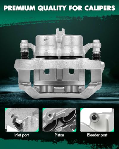 Image of SCITOO 19B2871 Front Right Disc Brake Caliper Assembly w /Bracket For INFINITI For M45 2003-2004,For INFINITI For Q45 2002-2006