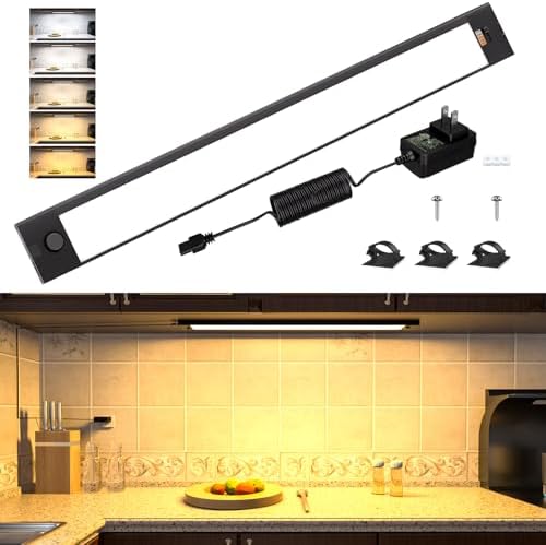 WOBANE Under Cabinet Lighting,16.5...