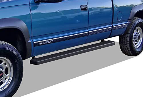 Estribos negros de acero inoxidable para Chevy GMC CK 1988-1998 miniatura 4