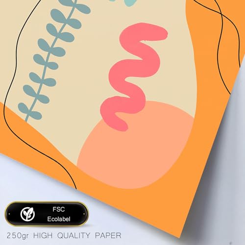 Cadres de posters de fleurs Nacnic : solution déco murale complète A4 A3 - 3