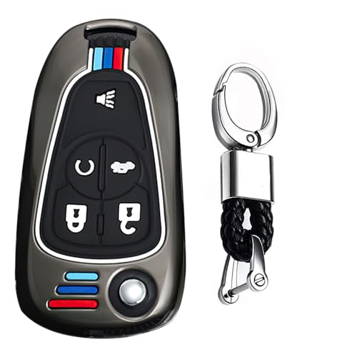 Coque de clé Buick Excelle en métal finitions premium pour boîtier pliant