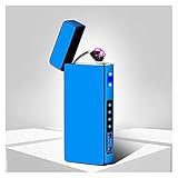 Qualitätssicherung und exquisite Verpackung: Das USB-Feuerzeug verfügt über eine exquisite Metallbeschaffenheit und ein kompaktes Design, verfügt über exquisite Geschenkboxverpackungen und einen 100% zufriedenstellenden After-Sales-Service.Es muss ein ideales Geschenk für Familie und Freunde sein.