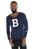Alma Mater NCAA Butler Bulldogs Men's V-Neck Sweater, XX-Large, Blue