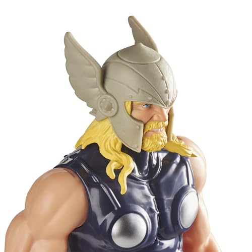 Marvel Avengers Titan Hero Serie Blast Gear Thor Action-Figur, 30 cm großes Spielzeug, Für Kinder ab 4 Jahren, Blue – Ansicht 6