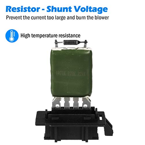 PartsSquare Heater Blower Motor Regulator Resistor - Thumbnail 6