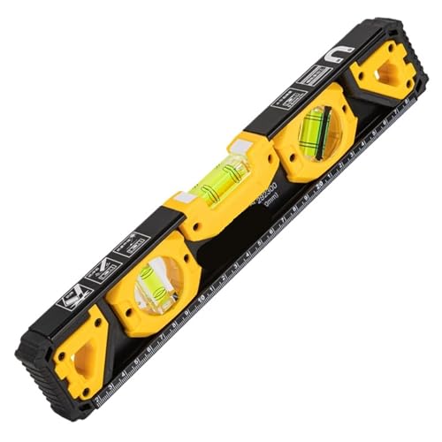 1 pz livello inclinometro ad alta precisione bilanciatore d'acqua con magnete livella a bolla a 3 livelli(300mm)
