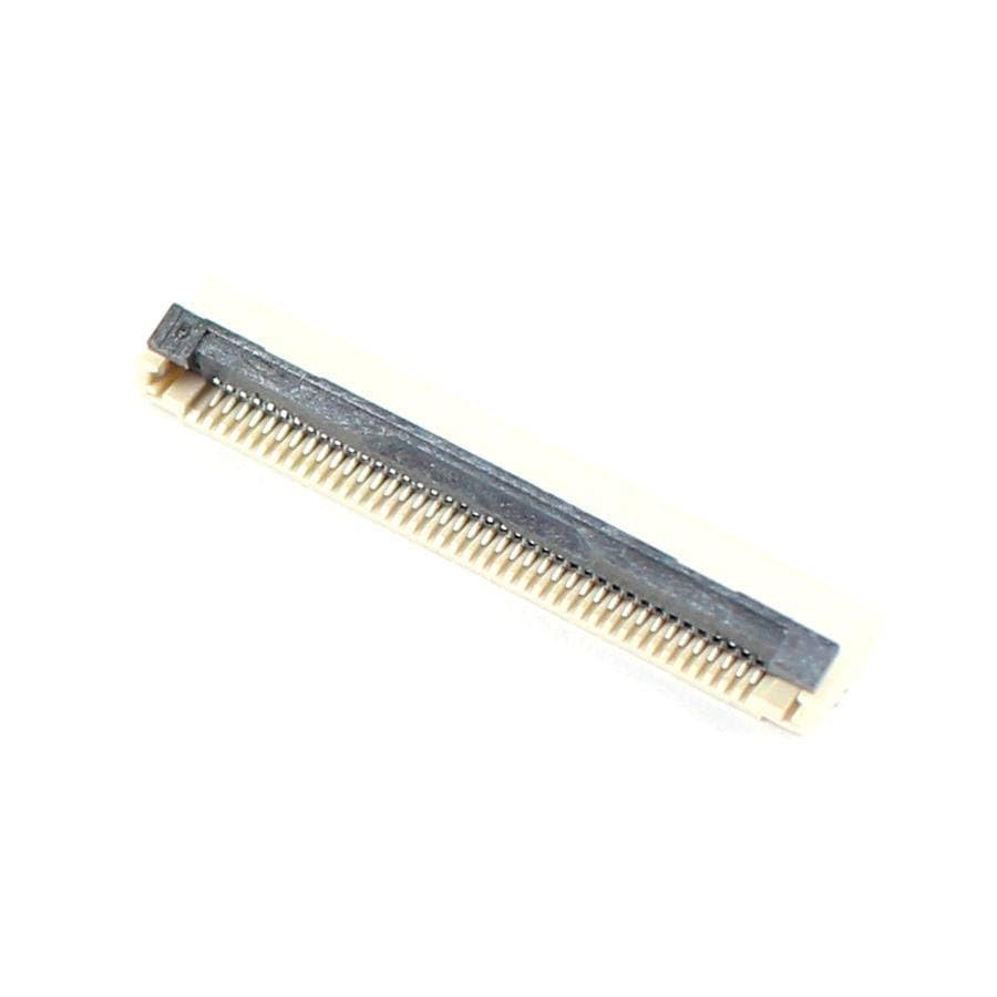 50 Pcs FPC FFC 0.5mm Pitch 40 Pin Flip Type Ribbon Flat Connector Bottom Contact
