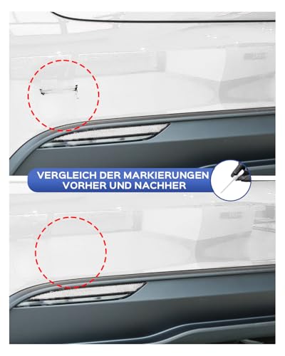 (PPSW) Pearl White Tesla Lackstift -DIY Kratzer Reparatur mit Farbabstimmung für Model 3/Y/S/X