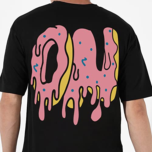 Image of Campus Sutra Men's Oversized Pajama Set For Casual Wear | Cotton Poly Lycra Fabric | Clothing Set Crafted With Comfort Fit & High Performance For Everyday Wear