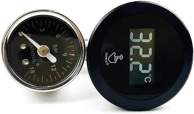 Temperature And Pressure Gauge With Touch Screen Backlight For E61 Series Coffee Machines