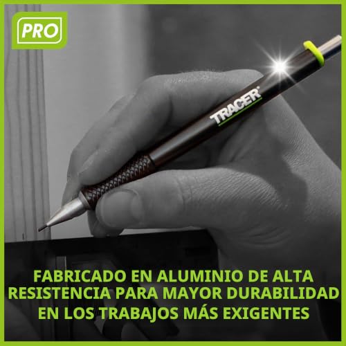 Lápiz de precisión Tracer Pro anticubiertas rotas con minas de 1,3 mm de repuesto 4
