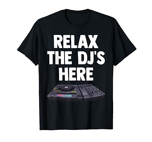 Relax The DJ's Here Turntable Music Novelty