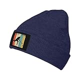 Broomball De Estilo Vintage Mujer Hombre Gorro De Punto Elástico Gorra Holgado Clásico Invierno Sombreros para Esquí Ciclismo Deporte