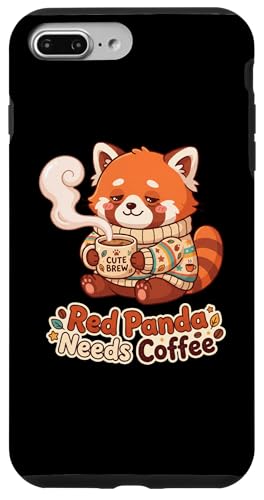 The cute red panda with Coffee is great for a woman, mother or daughter as a birthday or Christmas present. Play with your beautiful red panda costume to show your red panda love. Coffee Lover