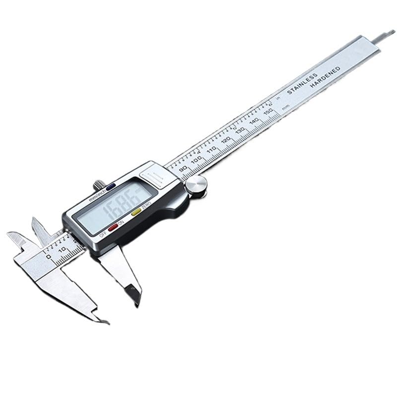 Callipers,Pied à Coulisse Vernier, Calipers numériques en acier inoxydable en acier inoxydable en acier inoxydable en acier inoxydable en acier inoxydable outil de mesure du micromètre métal CALIBRE