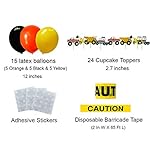 Construction Birthday Party Supplies Dump Truck Party Decorations Kits Set for Kids Birthday Party 51 pack - Image 4