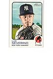LUIS SEVERINO 2022 Topps Heritage #177 Card New York Yankees Baseball