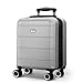 LUGG 15 Inch Jetset Lightweight Travel Cabin Bag Carry On Approved Suitcase ABS Shell Protection Water Resistant & Safe Locking System Easyjet Free Under seat Luggage (45x33x20cm)