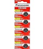 10 Pack - Panasonic Battery - Cr1632 3v 3 Volt Lithium Coin Size Battery