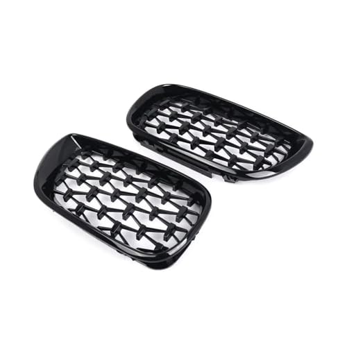 Grilles supérieures de calandre avant en ligne unique pour BMW E46 2002-2004 - 7