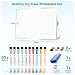 Marsrock Dry Erase White Board with Stand,Double-Sided Whiteboard 12