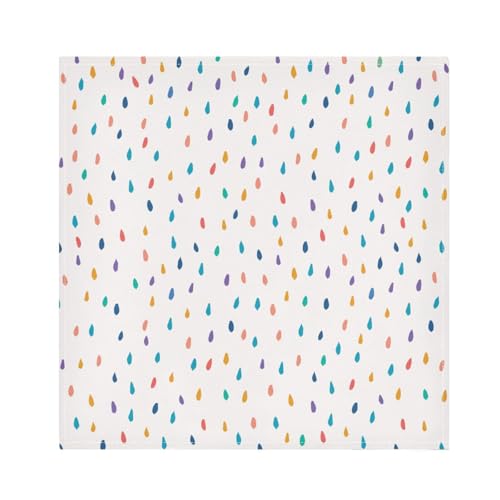 Set de 6 Servilletas de Tela 20x20in Color Raindrops miniatura 1