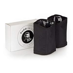 Buddy´s Bar – Set van 2 koelmanchetten, voor flessen tot Ø 9,5 cm, flessenkoeler voor champagne- en champagneflessen…