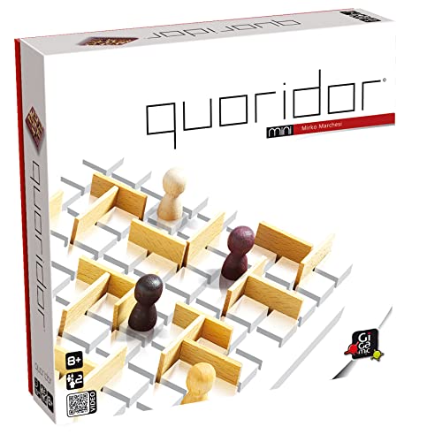 GIGAMIC Quoridor Mini Board Game, Kids, Multicolor