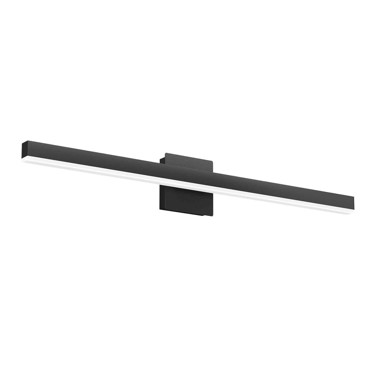 HXYSXHJUO 31.5in/26W Modern Black Vanity Light LED Bathroom Fixtures Wall for