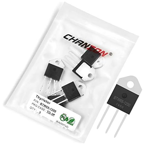 Chanzon 5 Stück BTW69-1200 TO-3P Thyristor 31A Transistor Cover