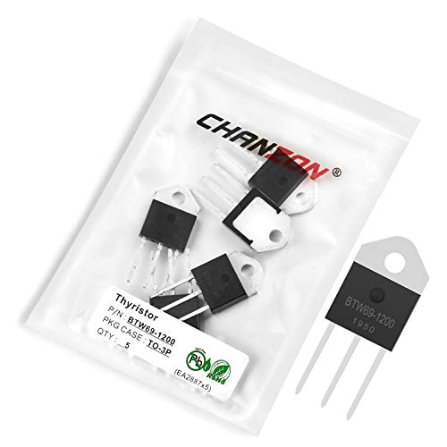 Chanzon 5 piezas BTW69-1200 TO-3P Tiristor 31A Transistor