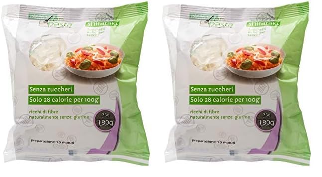 Zenpasta Espaguetis de Konjac Deshidratados Shirataki, 75 g ( Paquete de 2)