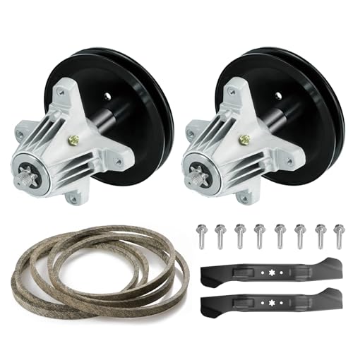 Magorfas Kit de reconstrução de convés Correia de lâmina de eixo para artesão T1600 T1900 Yard-Man T