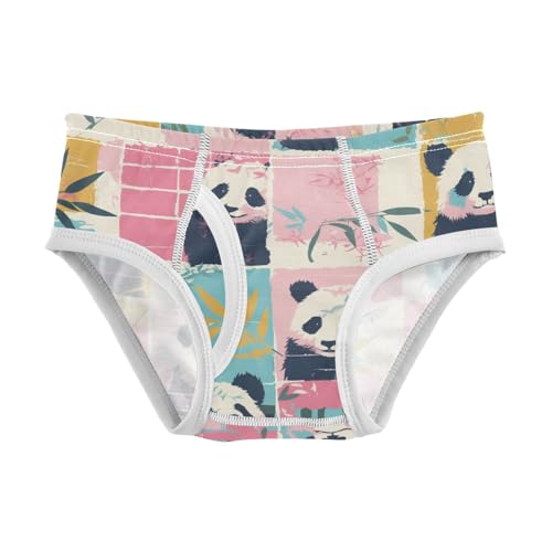 KLL Panda Bear Face Baby Boys Pure Cotton Briefs Cute Undies