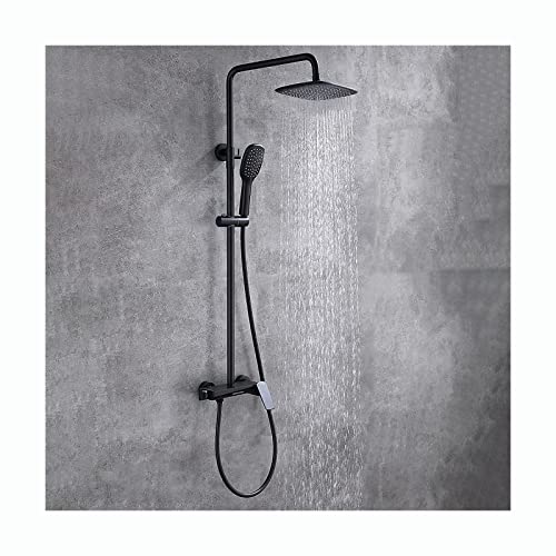 Ensemble de robinet de douche mural contre le calcaire et les variations de température