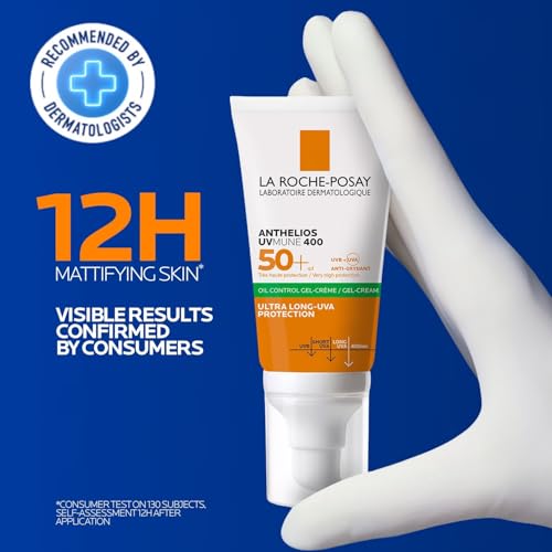 Image of La Roche-Posay Anthelios UVMUNE400 Oil Control Gel Cream SPF50+, 50ml