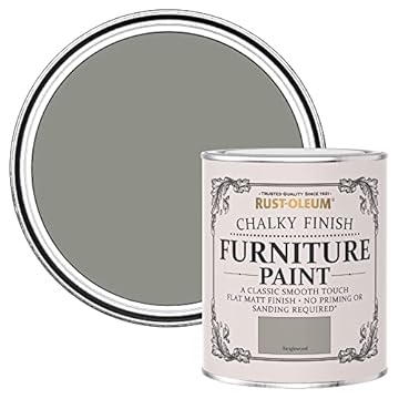 Rust-Oleum Grey Upcycled Furniture Paint in Chalky Finish - Tanglewood 750ml
