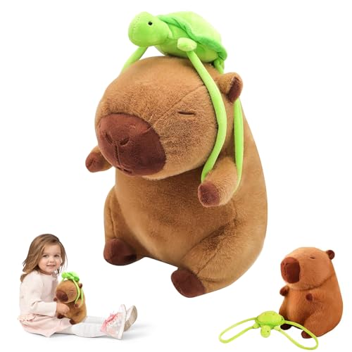 Peluche Capibara 25 Cm - Morbido Animaletto Per Bambini E Ragazzi - Regalo Originale