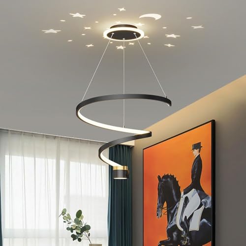 Luminaires à suspension LED haut de gamme en fer forgé moderne