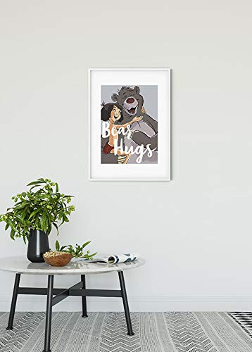 Komar WB013-30 x 40 cm Disney Wall Picture Bear Hug Children's Room Decoration Art Print Size 30 x 40 cm (Width x Height) without Frame - Image 2
