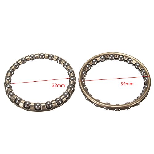 LaDicha Bikight 2X Fahrrad Fahrrad 1 1/8 Headset Käfig Kugellager Race Cycling Headset Bearing
