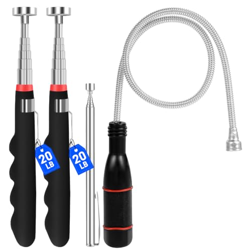 4Pcs Telescoping Magnetic Pickup Tools