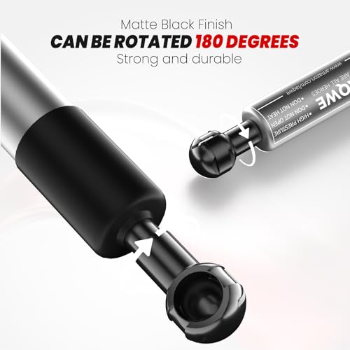 Image of IAQWE 43301 Truck Tailgate Assist Shock Kit for Dodge Ram 1500 2009-2012 2500 3500 2010-2012, Ram 1500 2013-2018 Ram 1500 Classic 2019-2024 2500 3500 2013-2024 Accessories Sliver Damper Strut